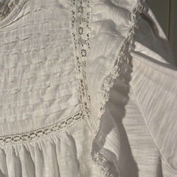 FREE PEOPLE Le Femme Top White XS - Picture 5 of 5